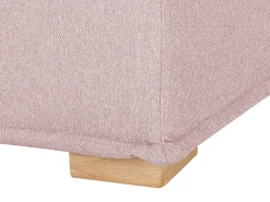 Beliani Sohvan Osa 1-Istuttava Vaaleanpunainen Tibro Fashion