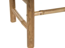 Beliani Sohvapoyta Bambu Vaalea Puu Todi Shop