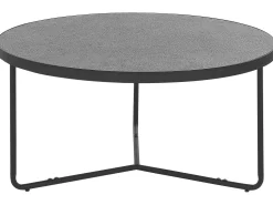 Beliani Sohvapoyta Iso Harmaa/Musta Melody Discount