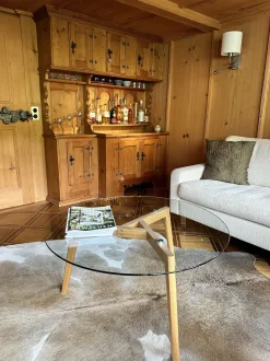 Beliani Sohvapoyta Lasitasolla Tammi Vaalea Puu Minnesota Shop