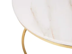 Beliani Sohvapoyta Marmorikuvio Beige/Kulta Coral Outlet