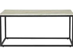 Beliani Sohvapoyta Marmorikuvio Beige/Musta Delano Online