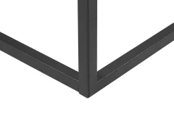 Beliani Sohvapoyta Marmorikuvio Beige/Musta Delano Online