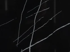 Beliani Sohvapoyta Marmorikuvio Musta/Kulta Delano Best Sale