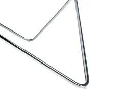 Beliani Sohvapoyta Metalli Marmorikuvio Valkoinen/Hopea Meridian Ii Hot