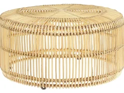 Beliani Sohvapoyta Rottinki Luonnonvari Limni Hot