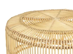 Beliani Sohvapoyta Rottinki Luonnonvari Limni Hot