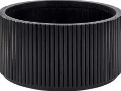 Beliani Sohvapoyta Säilytystila Vaalea Puu/Musta Kirkwood New