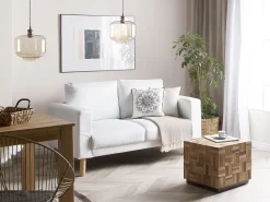 Beliani Sohvapoyta Tiikki Tumma Puu Gameti Shop