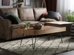 Beliani Sohvapoyta Tumma Puu Welton Best Sale