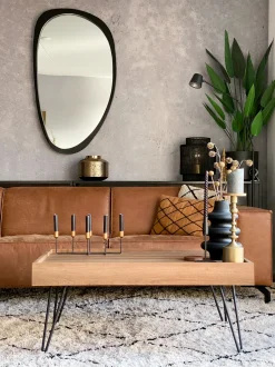 Beliani Sohvapoyta Tumma Puu Welton Best Sale