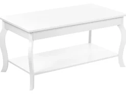 Beliani Sohvapoyta Valkoinen Hartford Fashion