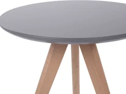 Beliani Sohvapoytasetti Harmaa 3 Kpl Vegas Best