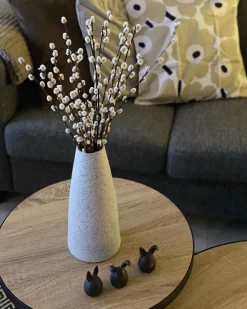 Beliani Sohvapoytasetti Vaalea Puu/Musta 3 Kpl Melody Sale