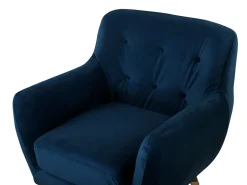 Beliani Sohvaryhma Samettinen Sininen Bodo Discount