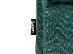 Beliani Sohvasanky Kangas Lisavuode Tummanvihrea 90 X 200 Cm Libourne Fashion