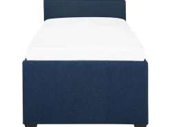 Beliani Sohvasanky Kangas Lisavuode Laivastonsininen 80 X 200 Cm Marmande New