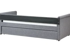 Beliani Sohvasanky Kangas Lisavuode Tummanharmaa 90 X 200 Cm Libourne Sale