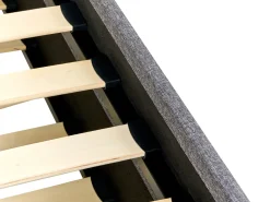 Beliani Sohvasanky Kangas Lisavuode Tummanharmaa 90 X 200 Cm Libourne Sale