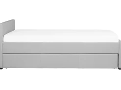 Beliani Sohvasanky Kangas Lisavuode Vaaleanharmaa 80 X 200 Cm Marmande Discount