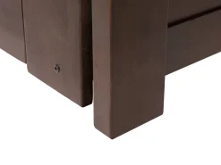 Beliani Sohvasanky Levitettava Säilytystila Tummanruskea 90/180 X 200 Cm Cahors Best