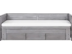 Beliani Sohvasanky Levitettava Säilytystila Harmaa 90/180 X 200 Cm Cahors Outlet