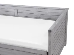 Beliani Sohvasanky Levitettava Säilytystila Harmaa 90/180 X 200 Cm Cahors Outlet