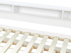 Beliani Sohvasanky Manty Lisavuode Valkoinen 90 X 200 Cm Edern Cheap