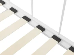 Beliani Sohvasanky Metalli Levitettava Valkoinen 90/180 X 200 Cm Tulle Fashion