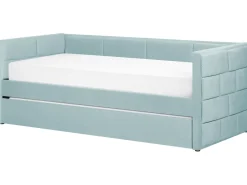 Beliani Sohvasanky Sametti Lisavuode Mintunvihrea 90 X 200 Cm Chavonne Best Sale