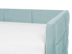 Beliani Sohvasanky Sametti Lisavuode Mintunvihrea 90 X 200 Cm Chavonne Best Sale