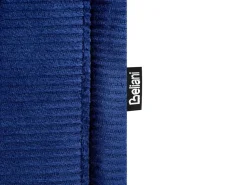 Beliani Sohvasanky Vakosametti Lisavuode Laivastonsininen 90 X 200 Cm Mimizan Discount