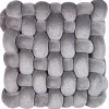 Beliani Solmutyyny 30 X 30 Cm Samettinen Harmaa Kimalteella Sirali Cheap