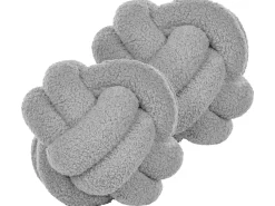 Beliani Solmutyyny Buklee Harmaa 19 Cm 2 Kpl Malni Discount