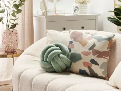 Beliani Solmutyyny Sametti Mintunvihrea O 30 Cm Malni Store