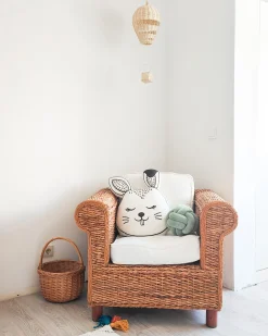 Beliani Solmutyyny Sametti Mintunvihrea O 30 Cm Malni Store