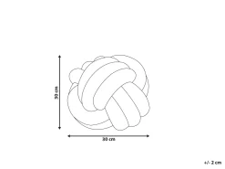 Beliani Solmutyyny Sametti Mintunvihrea O 30 Cm Malni Store