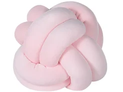 Beliani Solmutyyny Sametti Vaaleanpunainen 20 X 20 Cm Malni Outlet