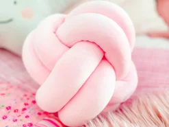 Beliani Solmutyyny Sametti Vaaleanpunainen 20 X 20 Cm Malni Outlet