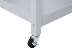 Beliani Tarjoiluvaunu 2 Laatikkoa Vaalea Puu/Harmaa Navarino Best Sale