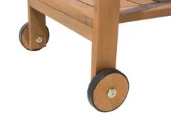 Beliani Tarjoiluvaunu Akaasia Vaalea Puu Sassari Cheap