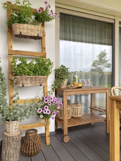 Beliani Tarjoiluvaunu Akaasia Vaalea Puu Sassari Cheap