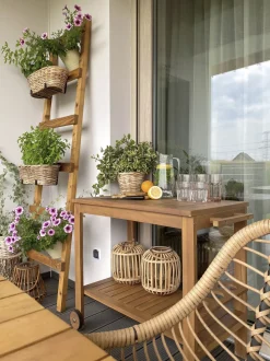 Beliani Tarjoiluvaunu Akaasia Vaalea Puu Sassari Cheap