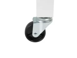 Beliani Tarjoiluvaunu Laatikko Vaalea Puu/Valkoinen Hiuma Cheap