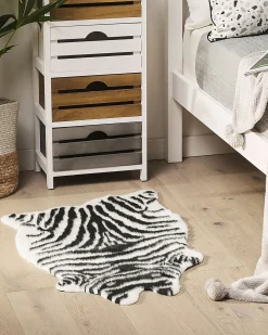 Beliani Tekotalja Musta/Valkoinen 60 X 90 Cm Nambung Hot