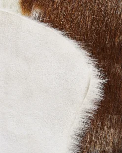 Beliani Tekotalja Ruskea/Valkoinen 60 X 90 Cm Nambung Cheap