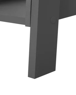 Beliani Tikashylly 5 Hyllya Harmaa Mobile Duo Cheap