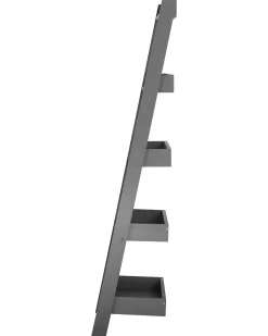 Beliani Tikashylly 5 Hyllya Harmaa Mobile Trio Flash Sale