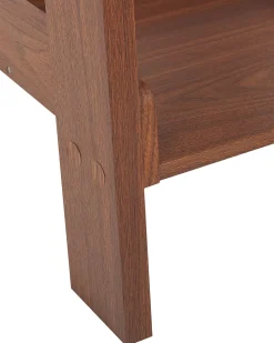 Beliani Tikashylly 5 Hyllya Tumma Puu Mobile Trio New