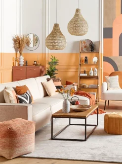 Beliani Tikashylly 5 Hyllya Vaalea Puu Wilton New